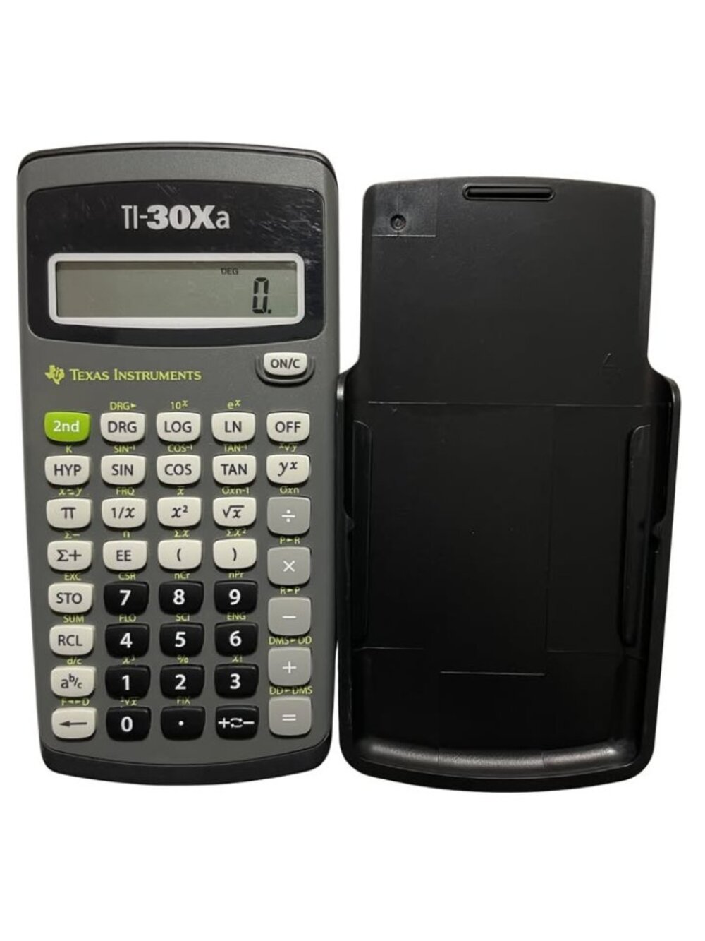 Texas Instruments TI-30Xa Scientific Calculator w/ Slide Cover Works SAT ACT